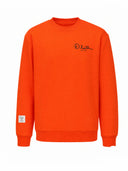 Mens Orange Heavyweight & Oversized D.keith Sweatshirt